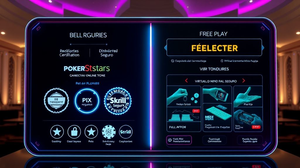 Como escolher sites seguros para jogar poker online com dinheiro real ou grátis no Brasil?